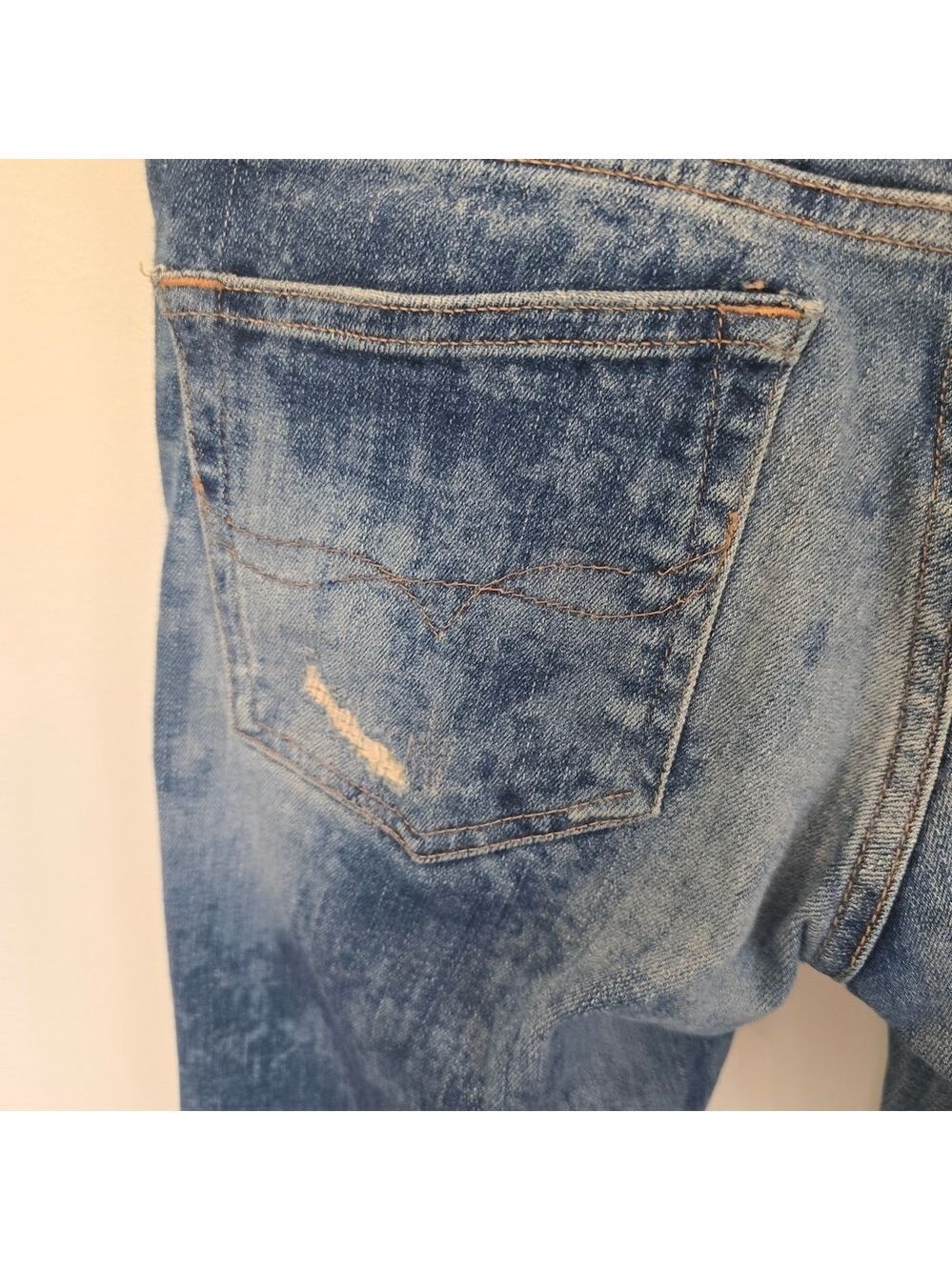 Polo by Ralph Lauren Tompkins Skinny Blue Distressed Jeans for Women size 26 - Picture 7 of 14